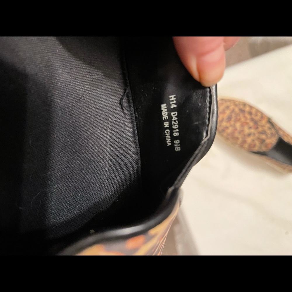 Cole Haan Leppard slip on loafers